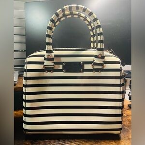 Kate Spade Wellesley Stripe Alessa Satchel - NWOT - patent leather